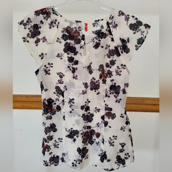 Gap cotton-silk top, size XS - Picture 4 of 8